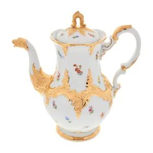 [롯데백화점]마이센 비폼 플라워 골드 커피팟