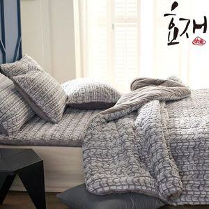 [NS홈쇼핑]잇던 옥수수솜 롱파일 극세사 침구세트(Q) by효재[33729100]