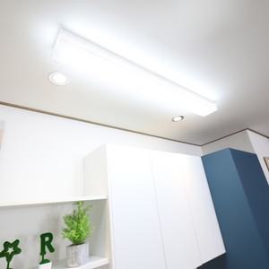 국산 60W 주광 사각사면 확산 모던 LED 주방등 세련된 터널 부엌 인테리어 모든 직하