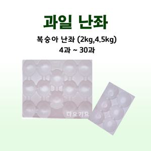 복숭아난좌 2kg,4.5kg 과일포장재 포장지 완충재