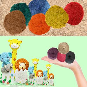 콜크클레이 11색 코르크 우드폼 나무질감 인테리어소품 점토놀이