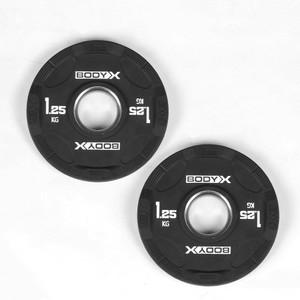 탑구구 TPU 우레탄 중량원판 바벨 헬스 플레이트 1.25KGx2