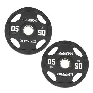 탑구구 TPU 우레탄 중량원판 바벨 헬스 플레이트 5KGx2