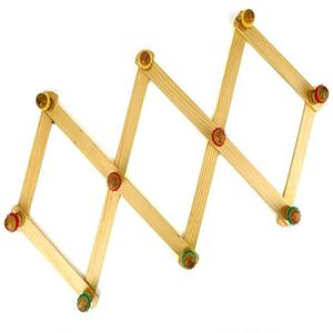 방문 옷걸이 원목자바라 모자걸이대 나무벽옷걸이