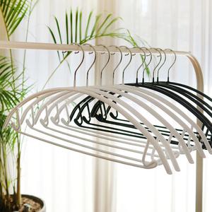 LOIKO 어깨뿔방지 메탈 코팅 논슬립 옷걸이 100개 정장 니트 집게 바지걸이 모음