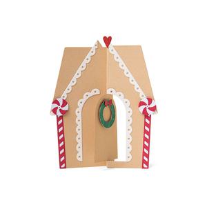 유치원 어린이집 교구만들기, 취미씨직스 씬릿츠 다이 세트 10PK - 카드 진저브레드 하우스 666455