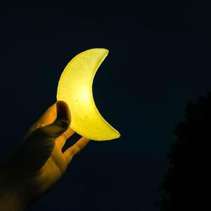 [OFM83M01]초승달 LED 조명 감성 무선 건전지 캠핑 램프