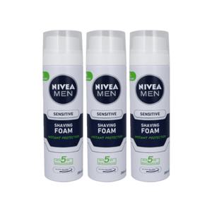 니베아 맨 센서티브 쉐이빙 폼 200ml 3개