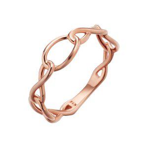 갤러리아 여자 14K 반지 레이어드 기념일 선물 8자 링 체인