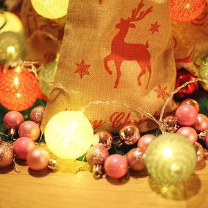 [OFLP94SO]트리 오너먼트 볼장식 3cm 20입  핑크