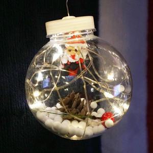 [OFLP9692]LED 오너먼트 인형모빌 조명세트 산타