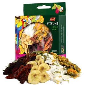 비타폴 런치볼 세트 중대형 앵무새 간식 먹이 사료 zvp-4281 코뉴어 퀘이커 카이큐 아마존 뉴기니아 코카투