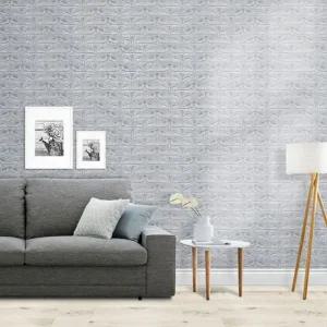 에이치플러스몰 3D폼브릭 10M 단열재 결로방지 벽돌 보온 폼블럭 폼 폼블럭벽지 벽돌벽지