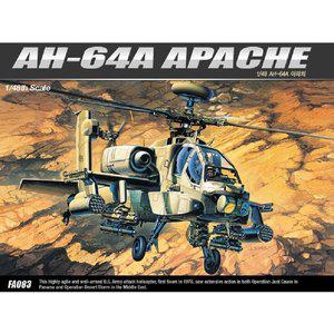 [아카데미과학]프라모델 1/48 AH-64A 아파치 공격헬기
