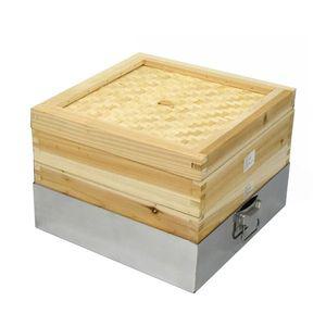 [신세계몰]주방필수템 물솥1 인덕션 세트 찜기 나무 채반2 뚜껑1 겸용 대