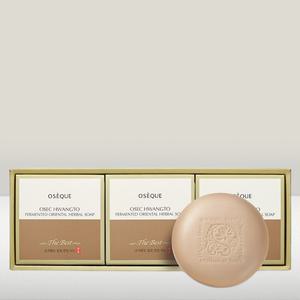 [오제끄]오색황토 발효 한방 비누 3개입