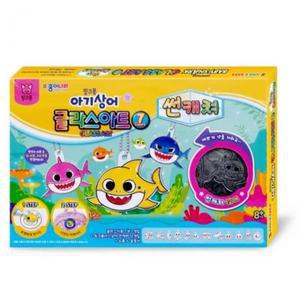 종이나라 핑크퐁 아기상어 글라스아트 썬캐쳐 7색