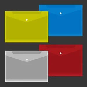 똑딱이 파일 클리어 화일 L자 A4 서류 보관 파우치 부동산계약서 악보 정리 포켓 케이스