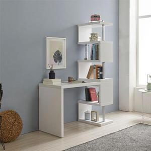 [RG941SS5]리버퍼니쳐 드뤽스 L5 5단 1200 책상세트 책장