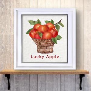 [RG1P2630]사과그림 액자 30W 3APP1 풍수그림 돈들어오는