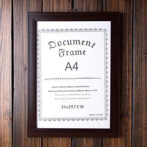 [RG1260OP]자격증 특허증 슬림 허가증 상장 액자 A4