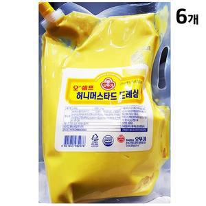 [XBJ70931_47]허니머스타드드레싱 오뚜기 2K X6 주방용품