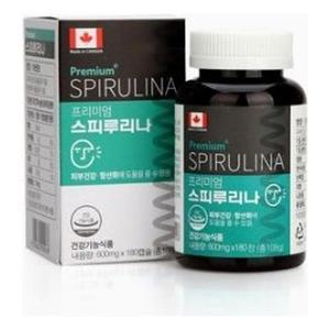 [XBHG3285_47]프리미엄 스피루리나 600mg x 180정 WB 보충제