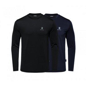 [블랙야크](센텀시티점)공용 2PACK 라운드 공용 긴팔 더블 에코 라운드티 (1BYTSF4901)