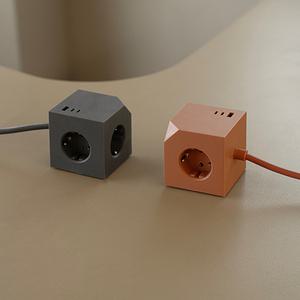 오리지니크 고속충전 멀티탭 고용량 멀티어댑터 3구 6구 USB 디자인 유선 3.0m