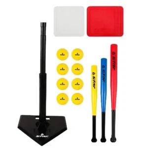 스타 티볼 세트 배트 폴대 티볼 경기 야구 베이스볼