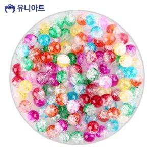 유니아트 (비즈) 모양비즈 (82번) (통)/공예/팔찌/목걸이/만들기/재료/세트/구슬/컬러/반지/키링/부자재