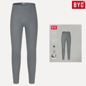 BYC 남자내복바지 60수 순면 양면 겨울 내의 하의 9부 인밴드