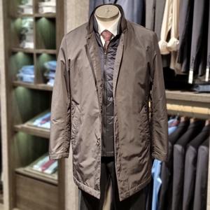 [대구백화점] [보스렌자]FW브라운구스조끼탈부착트렌치코트(RFFHC9923BRWDB)