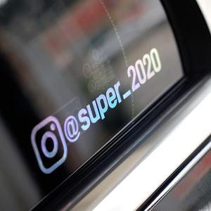 홀로그램 인스타그램 아이디 스티커 인스타이름 홍보스티커