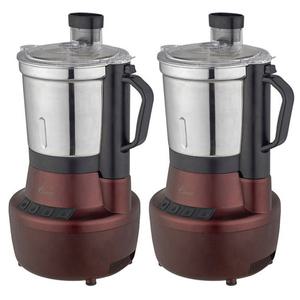 MD강력추천 버튼식 분쇄 한일 대용량 믹서기 스텐 2EA 강력파워 3중안전장치 커터 다지기 3종칼날 김장필수품