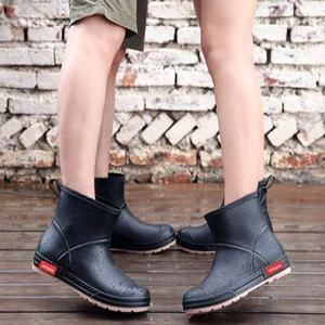 5.5Cm 쿠션 키높이 장화 레인부츠 비장화 장마신발 방수 아쿠아슈즈 남여공용