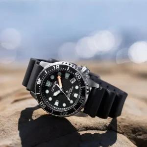 CITIZEN 시티즌 프로 마스터 에코 드라이브 다이버 손목시계 EO2020-08E