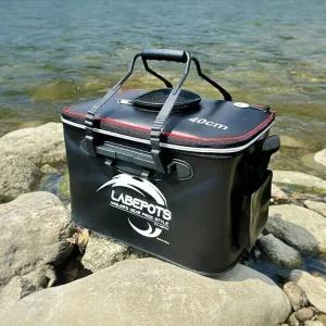 [하프클럽/셀러허브_여성트랜드패션]EVA 낚시가방 방수 대형 원터치 블랙