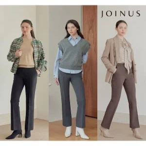 [조이너스]조이너스 여성 세미플레어 밴딩팬츠 3종 택1 J233B401A