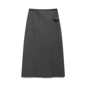 [롯데백화점]나이스클랍 H라인 롱스커트 (N244MWSC27)