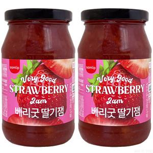 삼립 베리굿 딸기잼 480g 2개