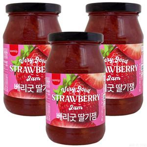삼립 베리굿 딸기잼 480g 3개