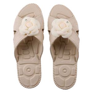 신우 EVA 플라워 지압 거실화 가벼운 거실 실내화 국산