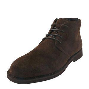 [갤러리아] 탠디 남성용 털 방한화 워커부츠 (3센치) Q19096 BROWN