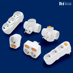 광명전기 국산 선없는 무선 멀티탭 개별 절전 스위치 일자형 T자형 콘센트 1구 2구 3구 16A