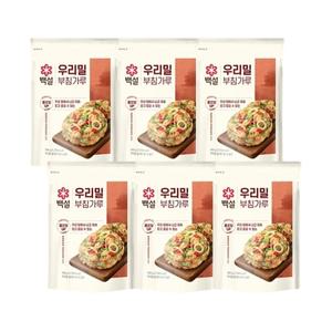 백설 우리밀부침가루 500g x6개