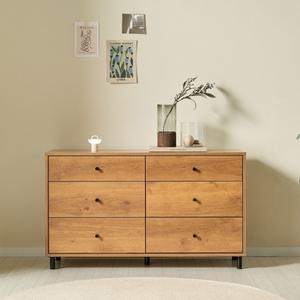 [히트가구] HZY631 3단6칸 1200 서랍장 2colors (착불)