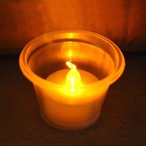 50개입 장식 캔들 포즈 파티 티라이트용컵 프로 생일 (WFFQ9HZ)