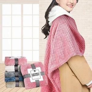 쿠션 무릎담요 미니 극세사 사무실용 차량용