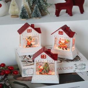 [KGPQXVVJ_4B]23008 산타 크리스마스 하우스 워터볼 옵션 2